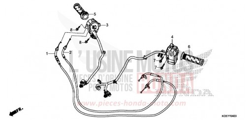 COMMUTATEUR/CABLE NSS300AK de 2019